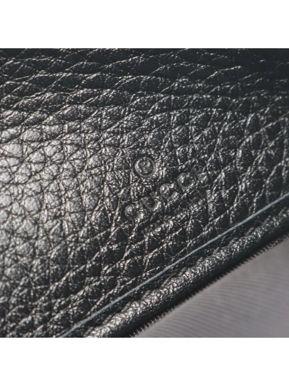 Gucci Bifold Wallet GG Emblem Continental Black Leather - Picture 4 of 8